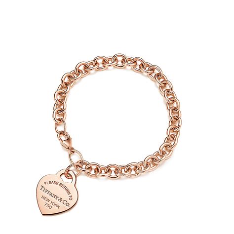 rose gold bracelet tiffany